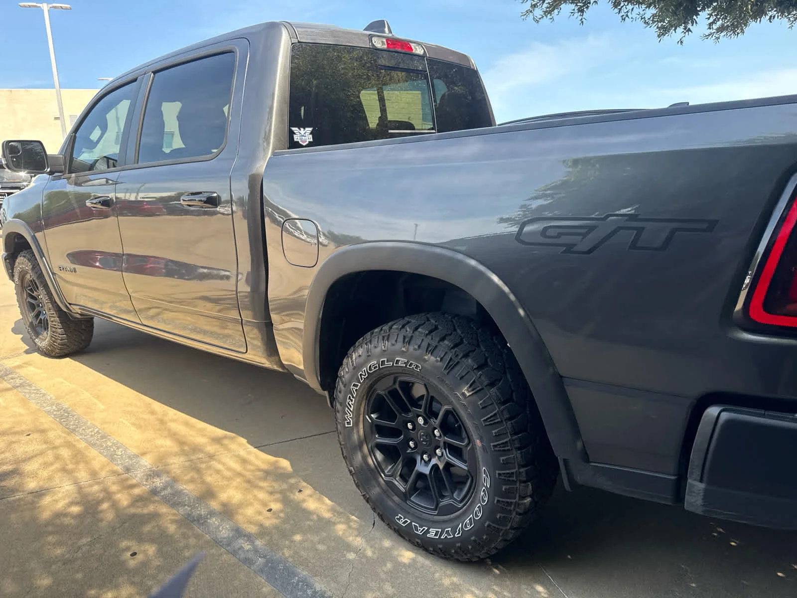 Used 2025 Granite Crystal Metallic Clearcoat Ram Rebel image 4