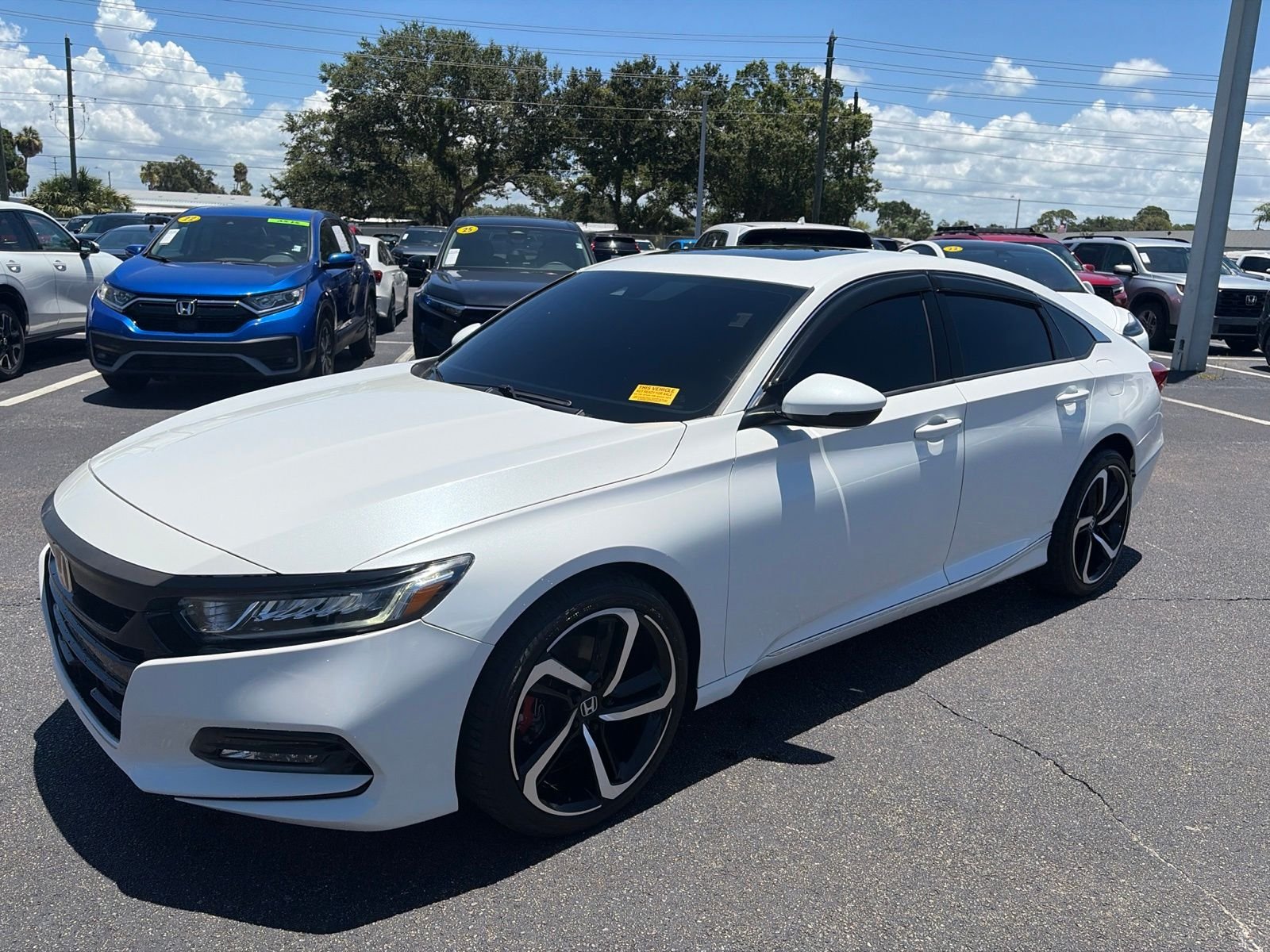 Used 2018 White Honda EX-L 2.0T image 3