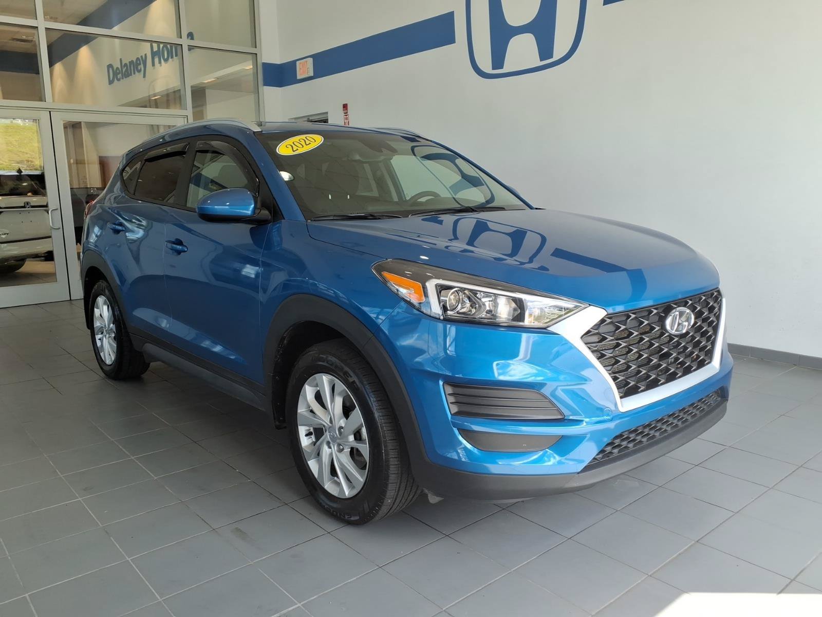 Certified Used 2020 Aqua Blue Hyundai Value image 1