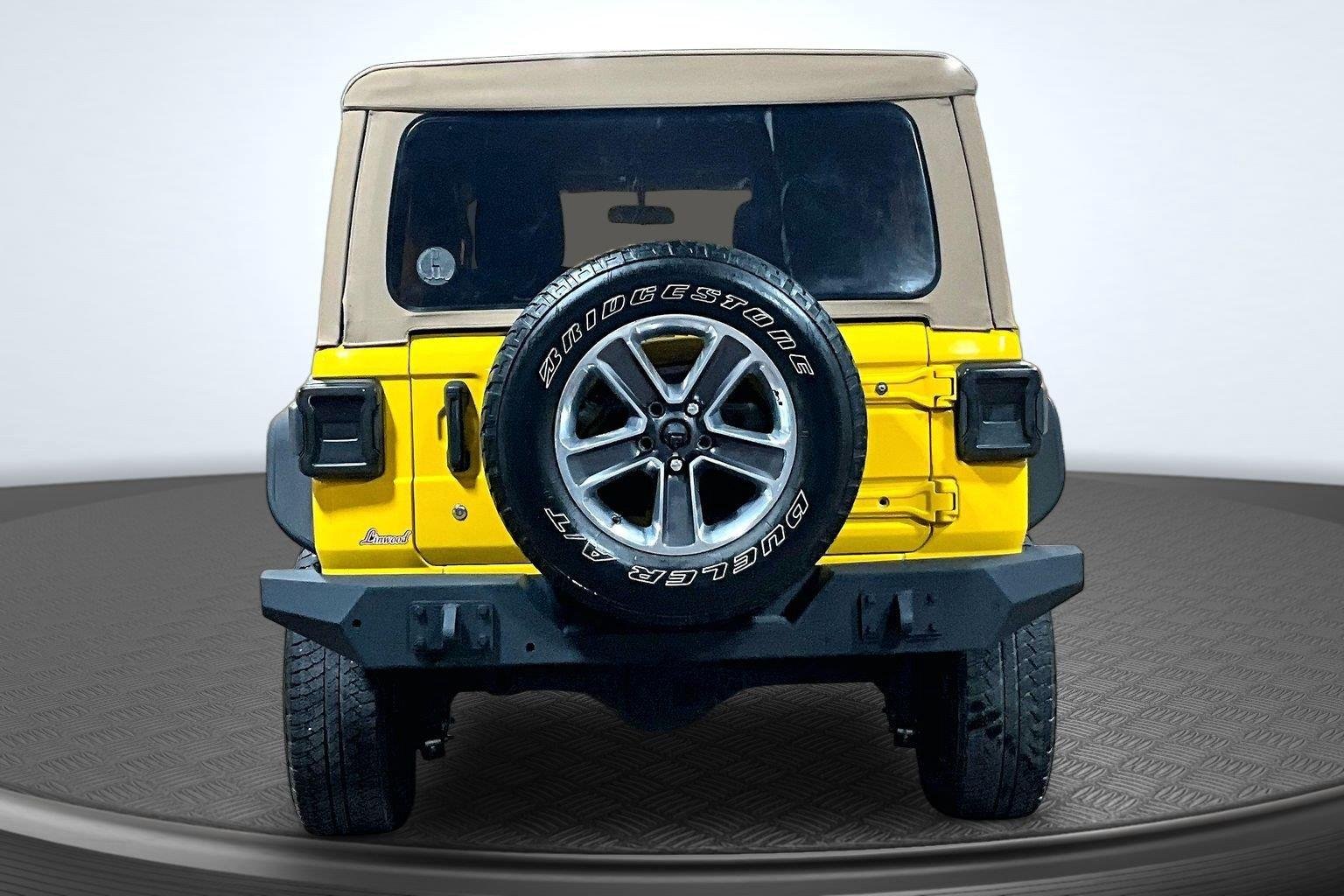 Used 2021 Hellayella Clearcoat Jeep Unlimited Willys Sport image 4