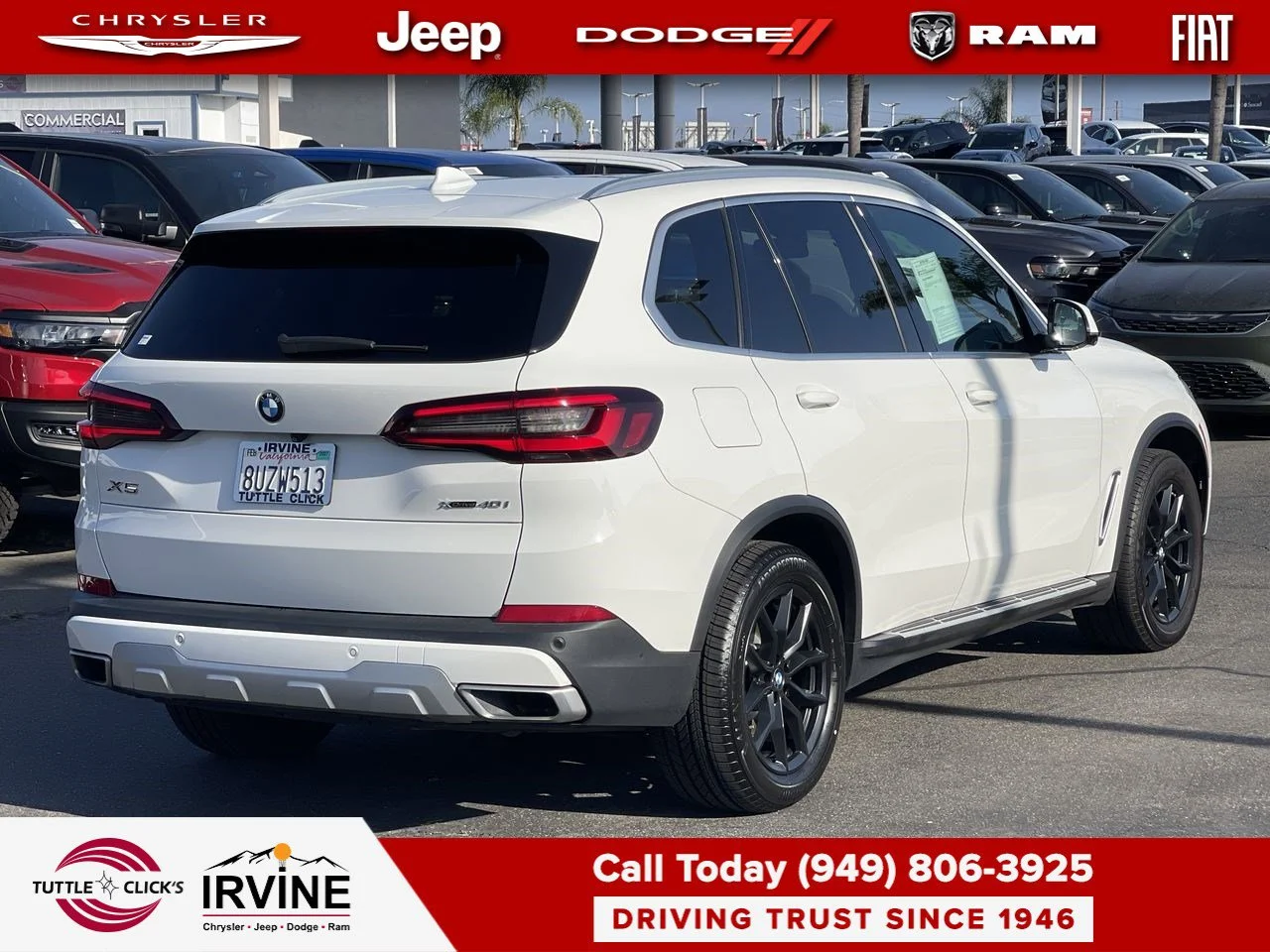Used 2021 Alpine White BMW xDrive40i image 6
