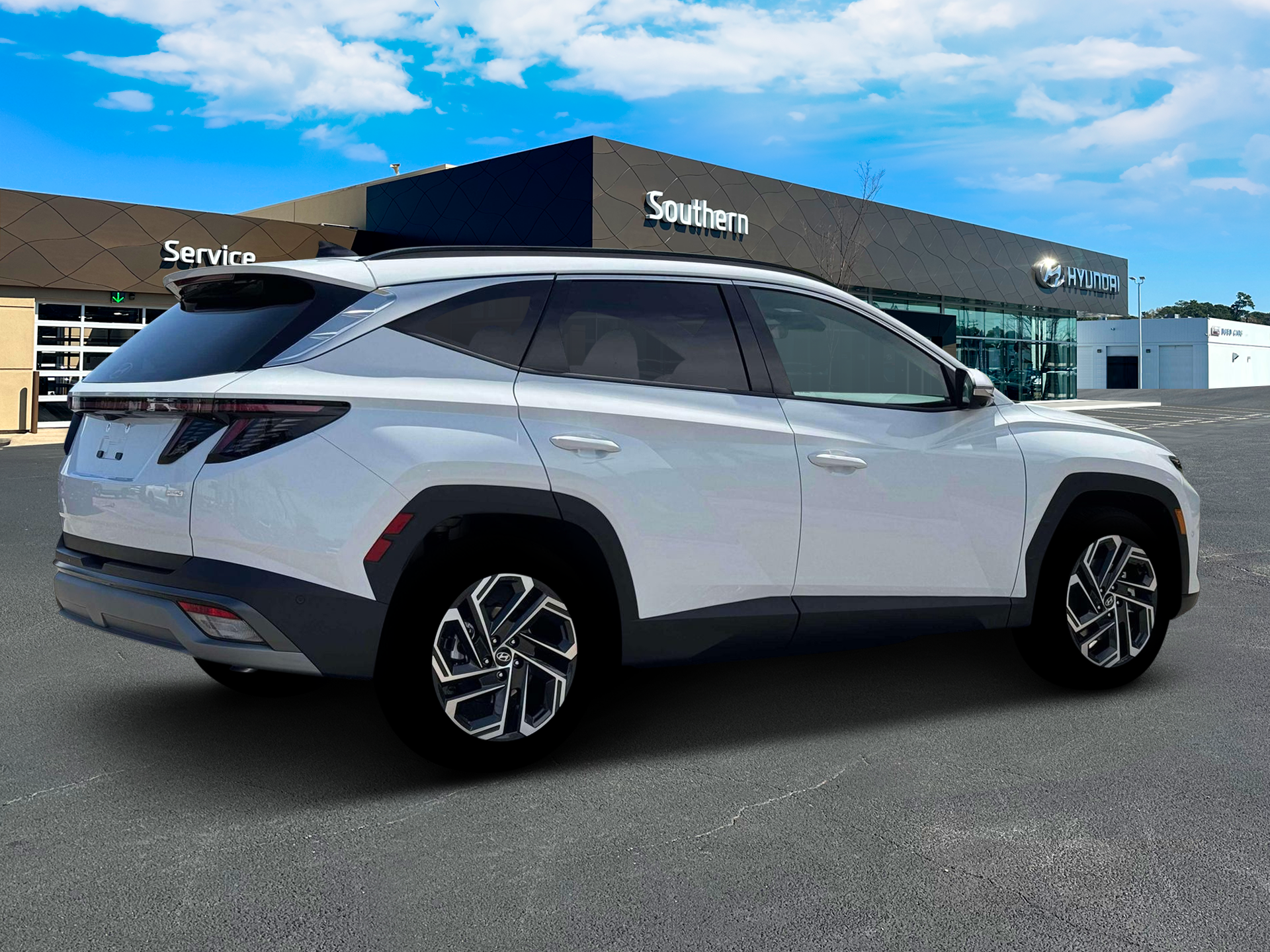 New 2026 White Hyundai Limited AWD image 8