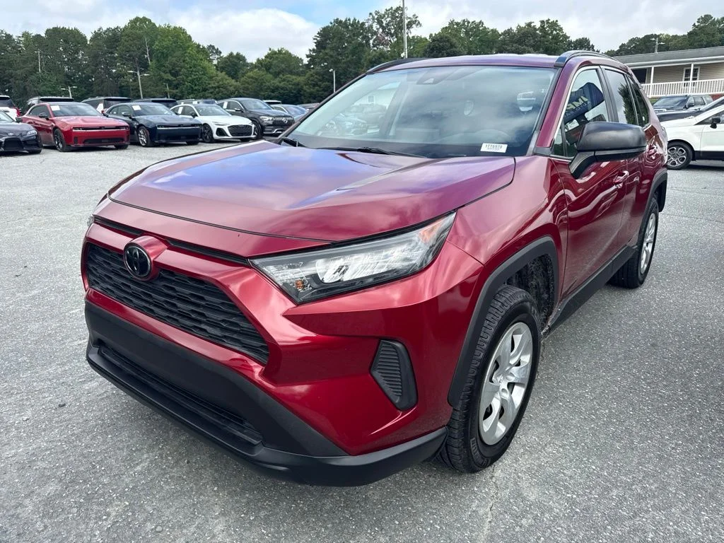 Used 2019 Red Toyota LE image 1