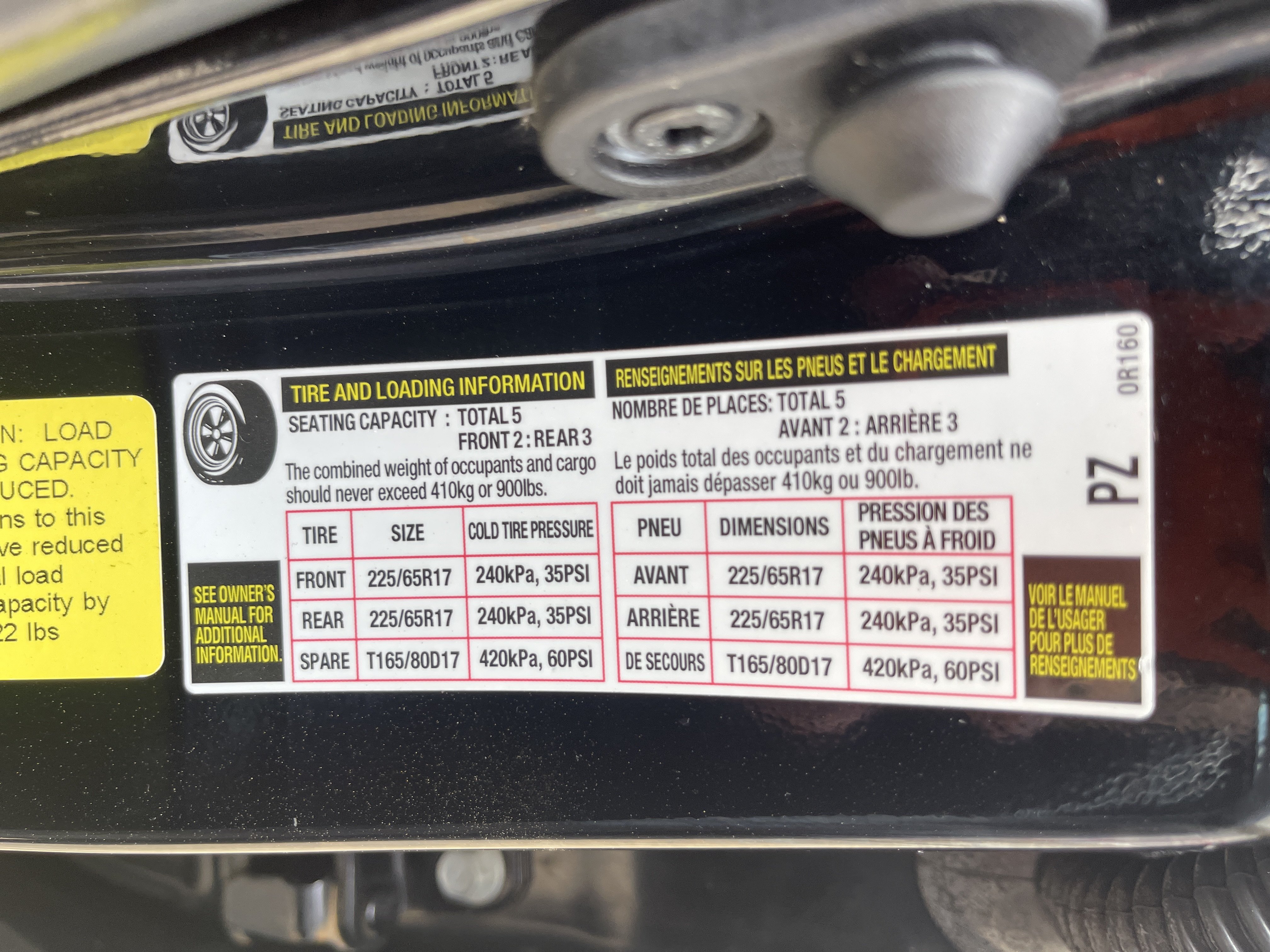 Used 2020 Midnight Black Metallic Toyota LE image 27