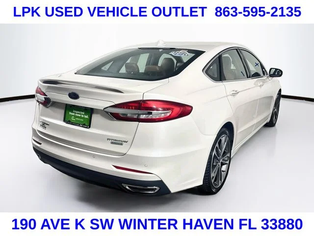 Used 2020 White Ford Titanium image 6