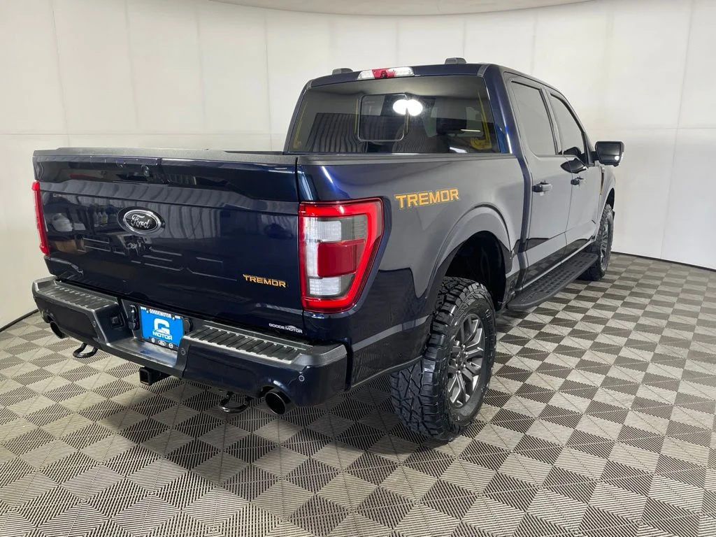 Used 2022 Blue Ford Tremor image 8