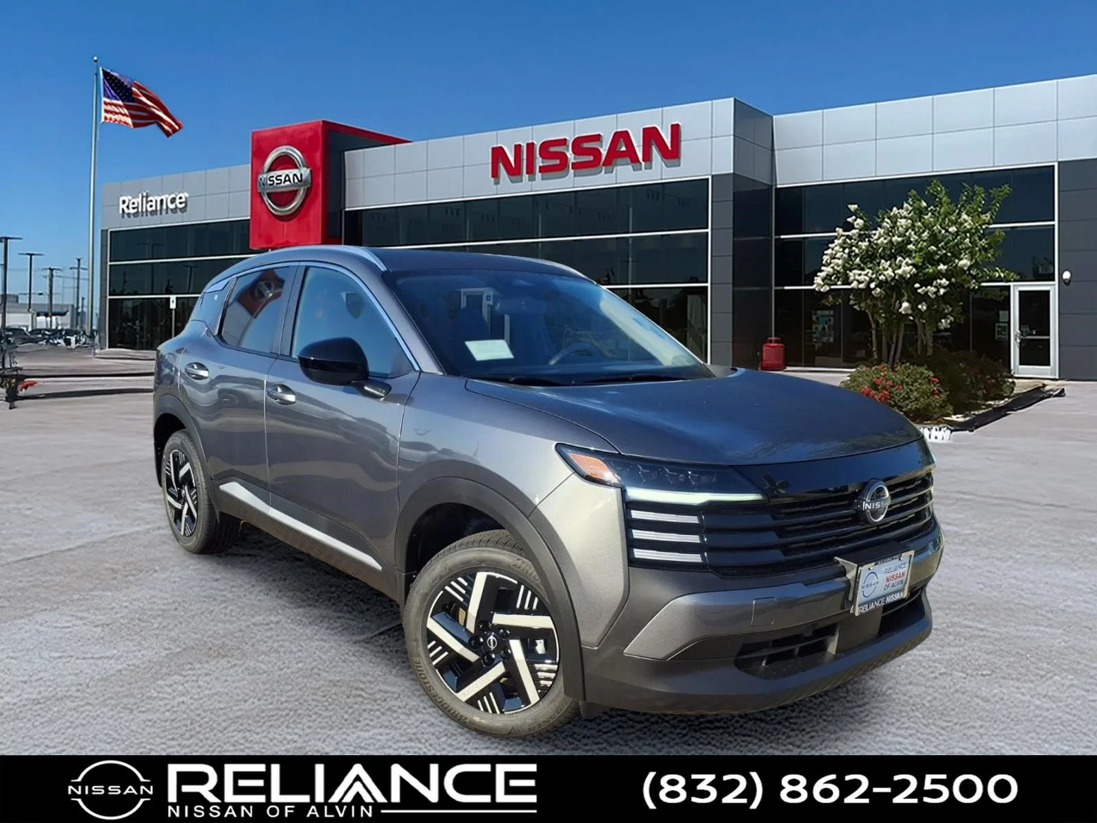New 2027 Gun Metallic Nissan SV image 1