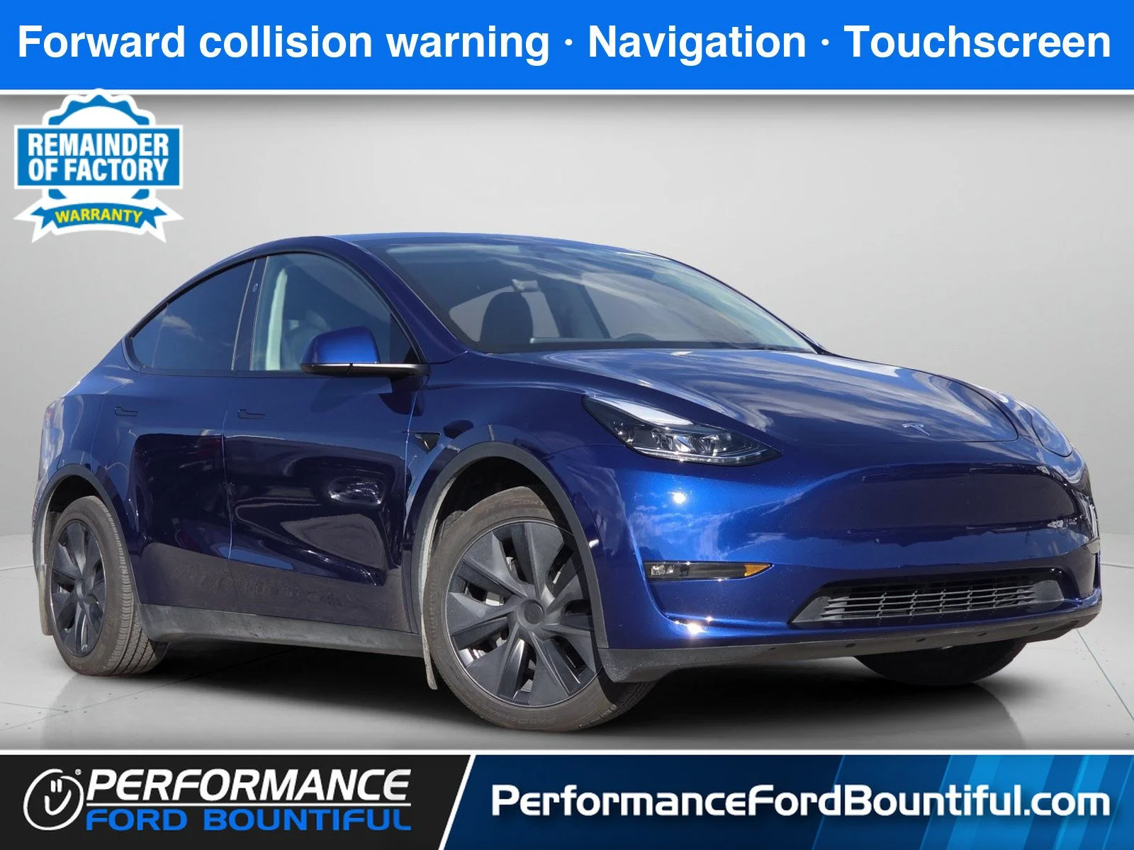 Used 2025 Blue Tesla Long Range image 1