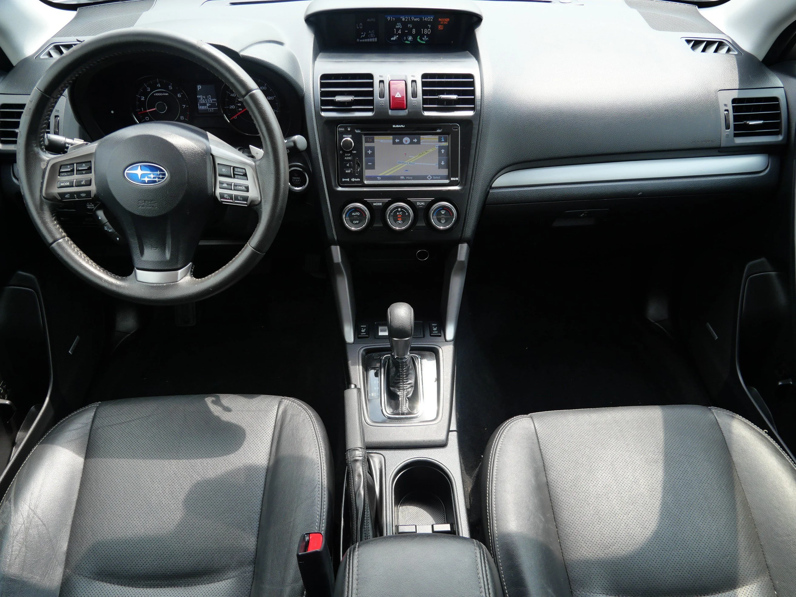 Used 2015 Satin White Pearl Subaru 2.0XT Touring image 10