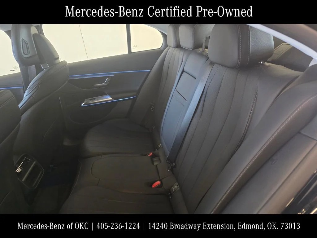 Certified Used 2025 Black Mercedes-Benz E 350 image 13