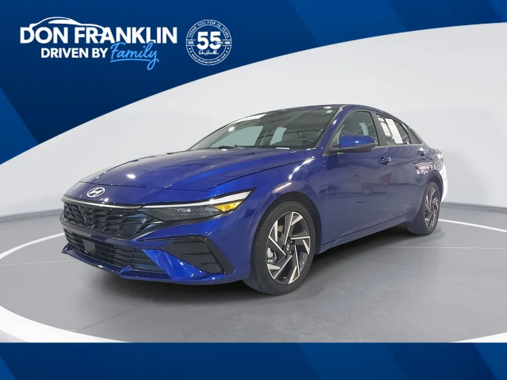 Used 2024 Blue Hyundai Limited image 1