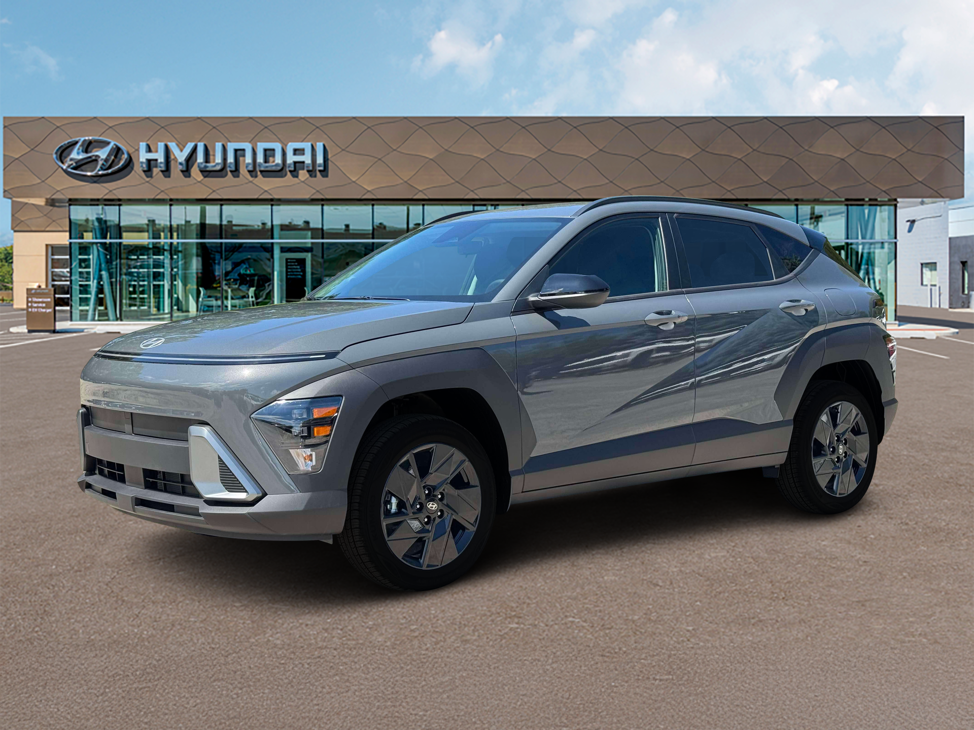 New 2027 Gray Hyundai SEL Sport AWD image 2