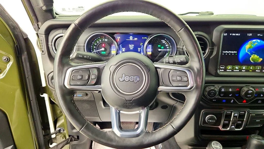 Used 2023 Sarge Green Clearcoat Jeep Sahara 4x4 image 11