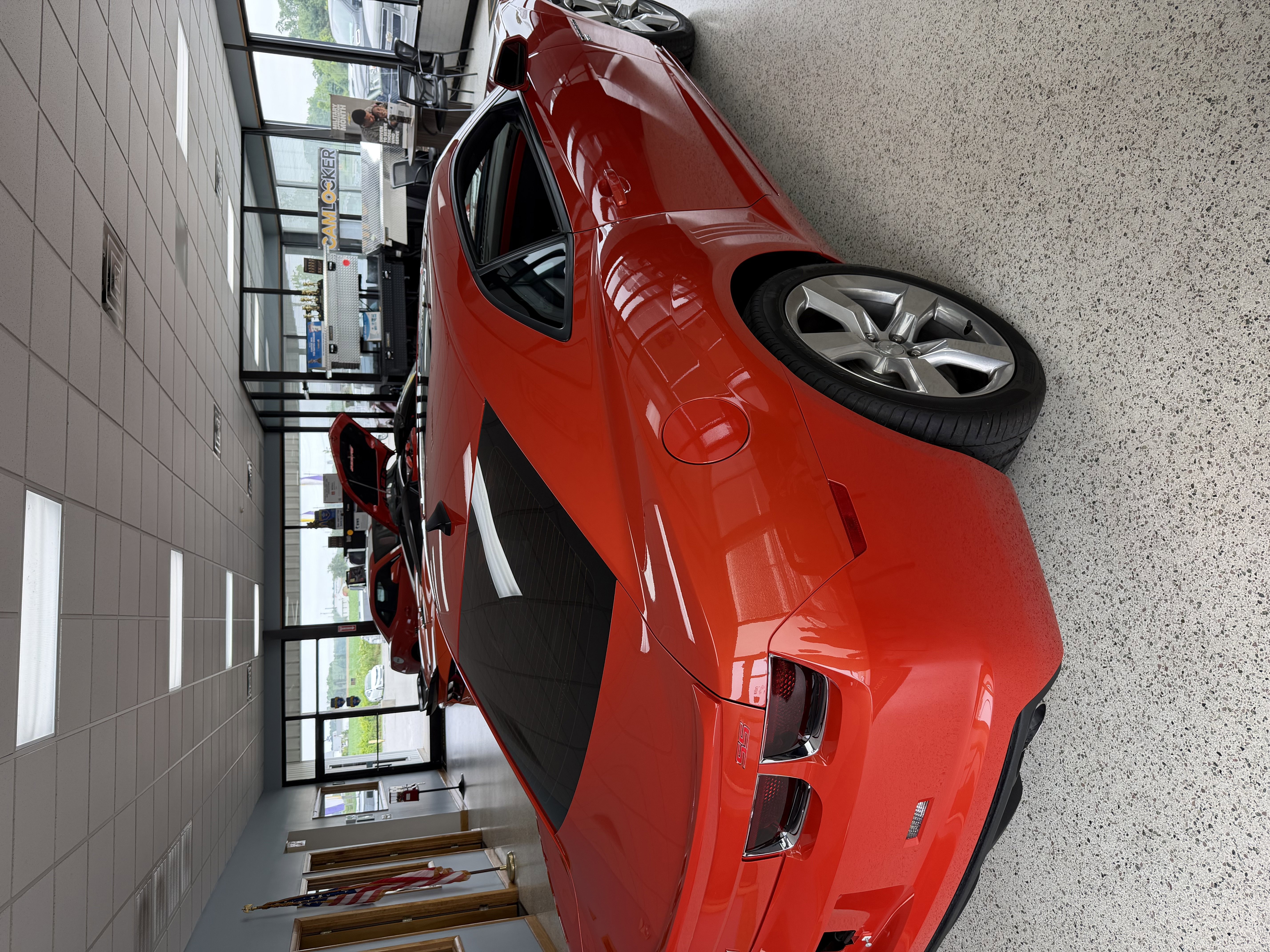 Used 2010 Inferno Orange Metallic Chevrolet 2SS image 4