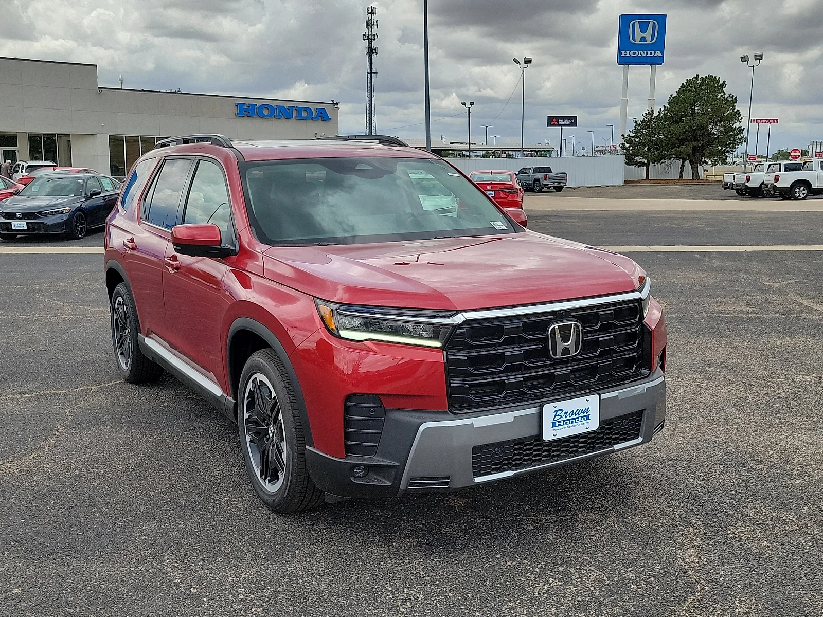 New 2026 Radiant Red Metallic II Honda Touring image 2
