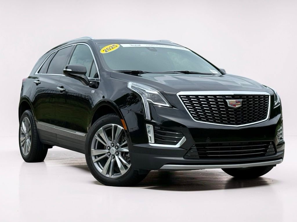 Used 2025 Stellar Black Metallic Cadillac Premium Luxury image 2