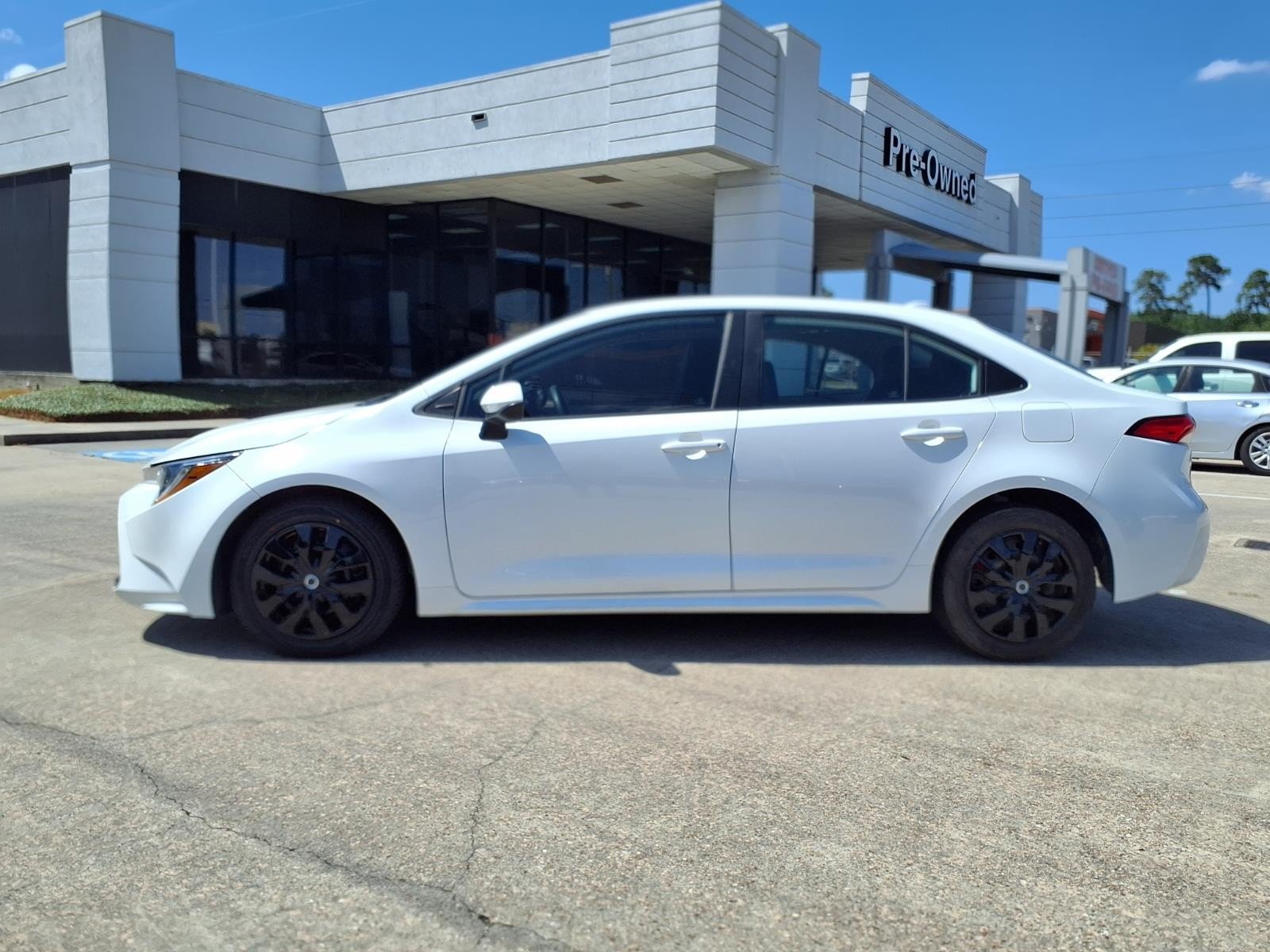 2023 Toyota Corolla LE White at Delta Auto Alliance