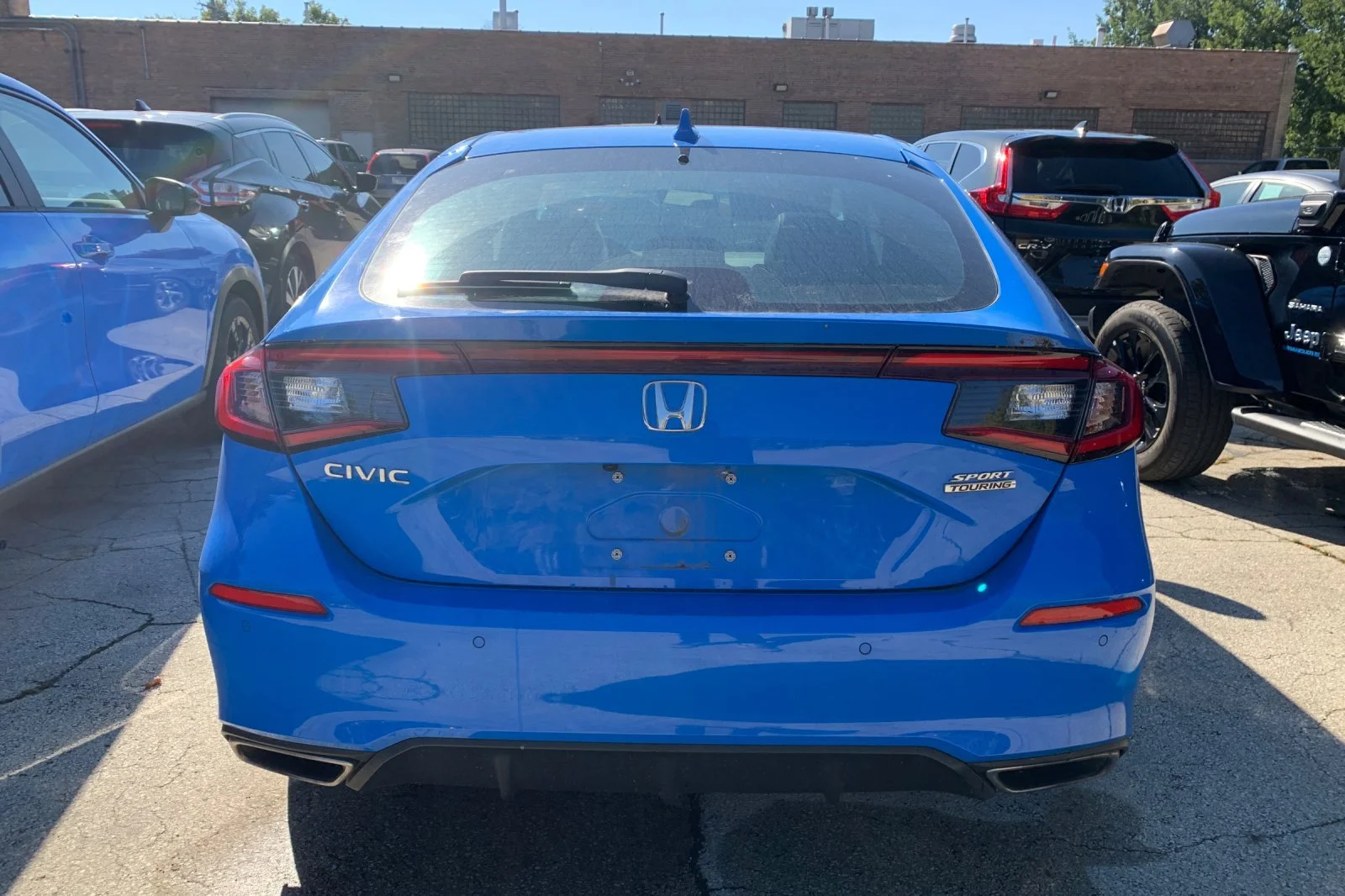 Certified Used 2024 Boost Blue Pearl Honda Sport Touring image 3