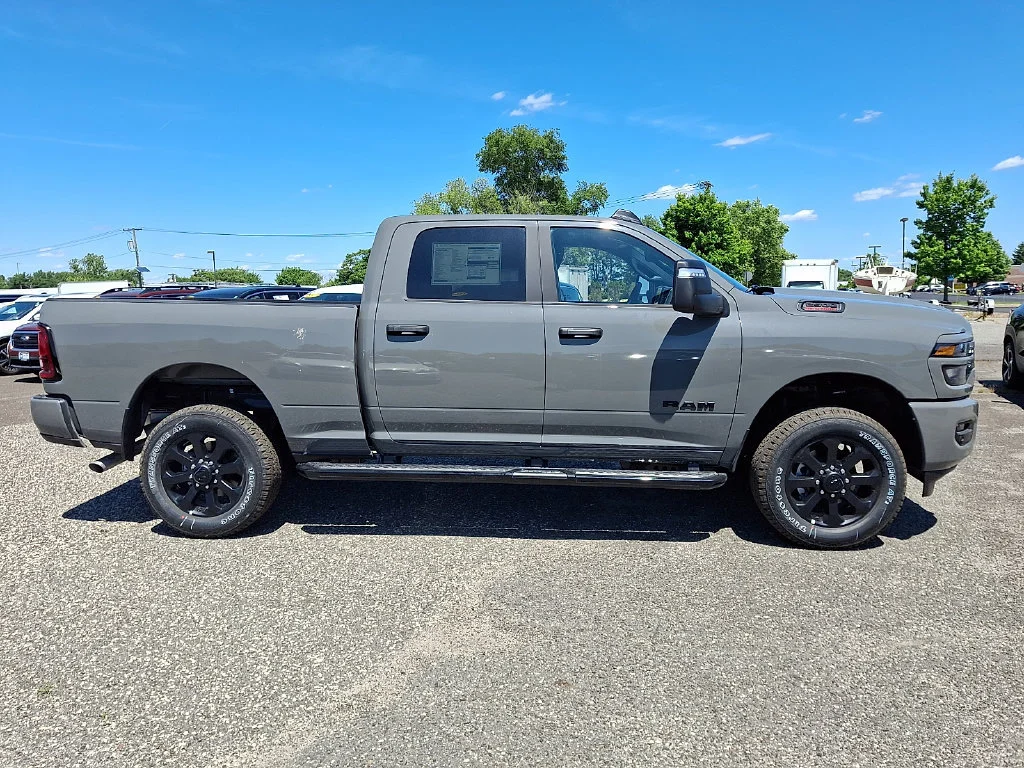 New 2026 Ceramic Gray Clear-Coat Exterior Paint RAM Big Horn image 8