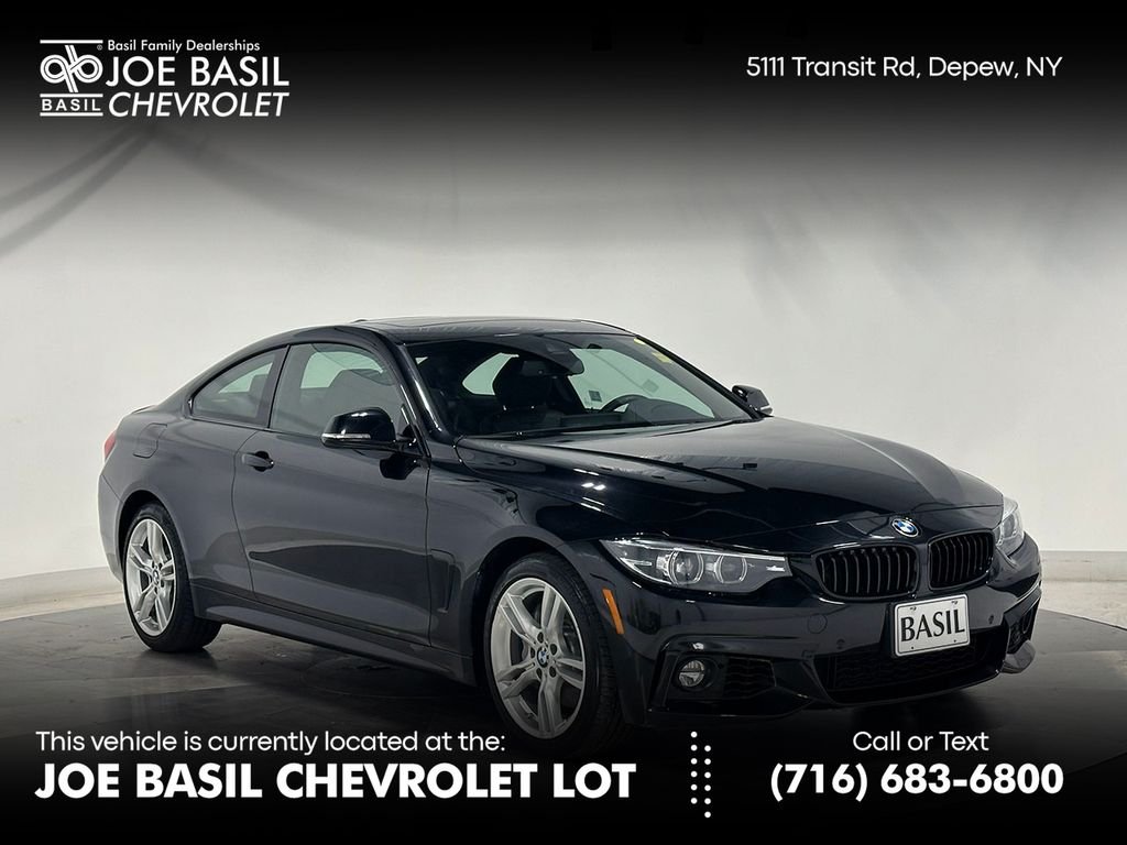 Used 2020 Black BMW 440i xDrive image 1