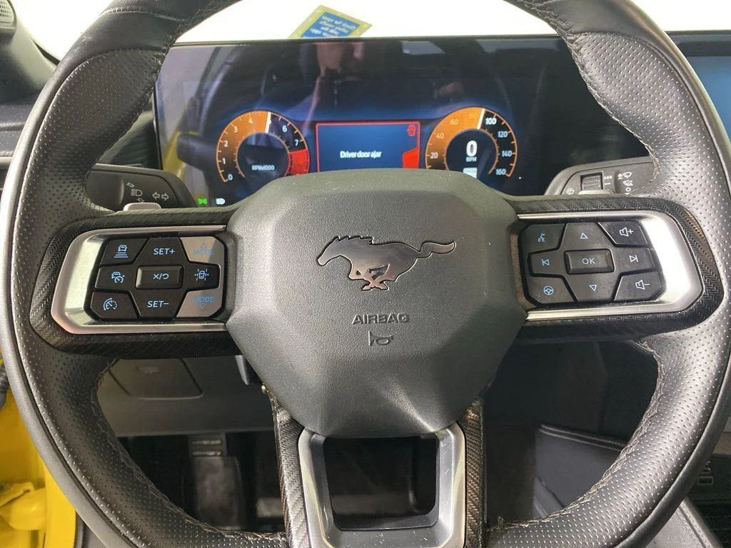 Used 2024 Yellow Ford GT Premium image 18