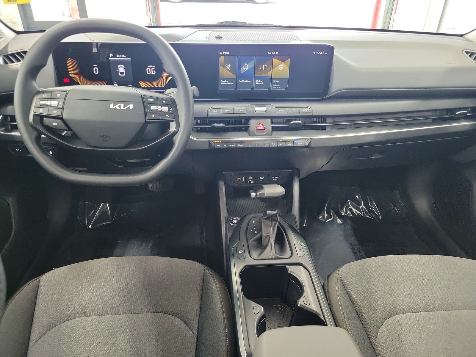 Certified Used 2025 Black Kia LXS image 23
