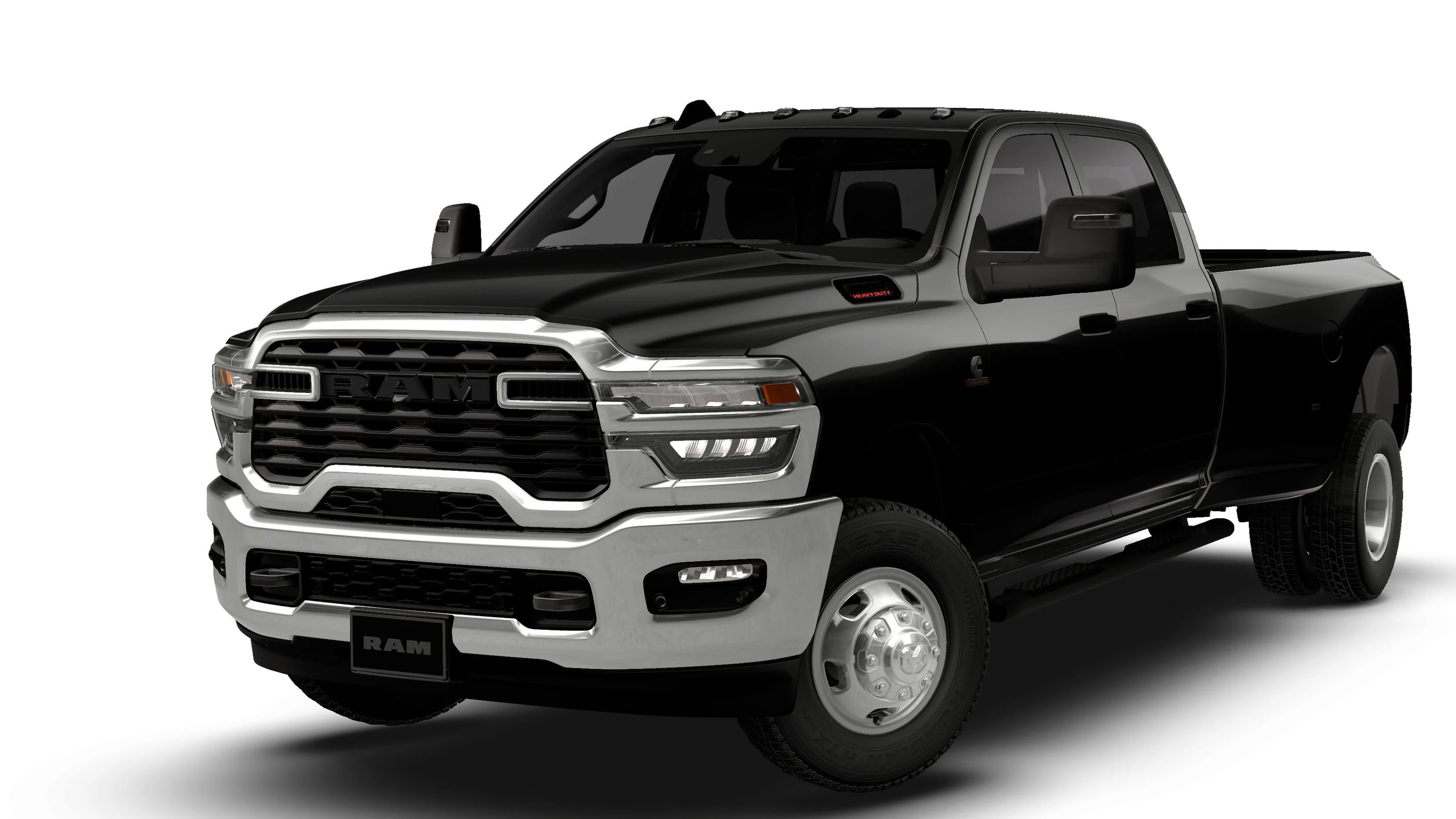New 2026 Diamond Black Crystal Pearl-Coat Exterior Paint RAM TRADESMAN image 13