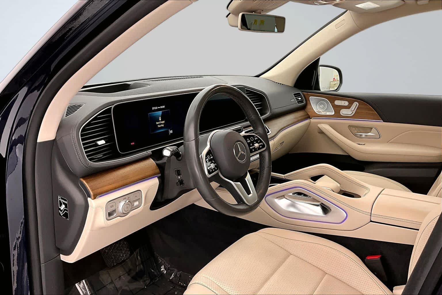 Used 2020 Lunar Blue Metallic Mercedes-Benz GLE 350 image 2
