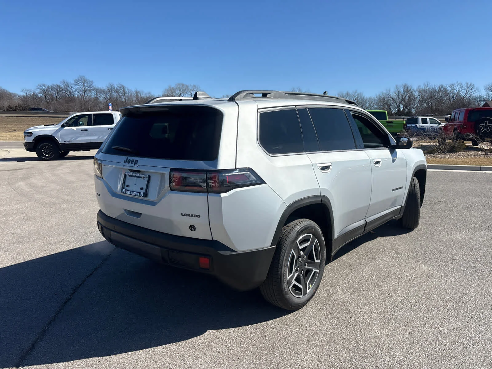 New 2026 Silver Zynith Clearcoat Jeep Laredo image 9