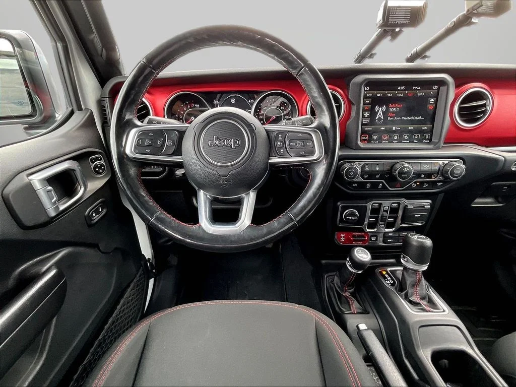 Certified Used 2019 White Jeep Unlimited Rubicon image 8