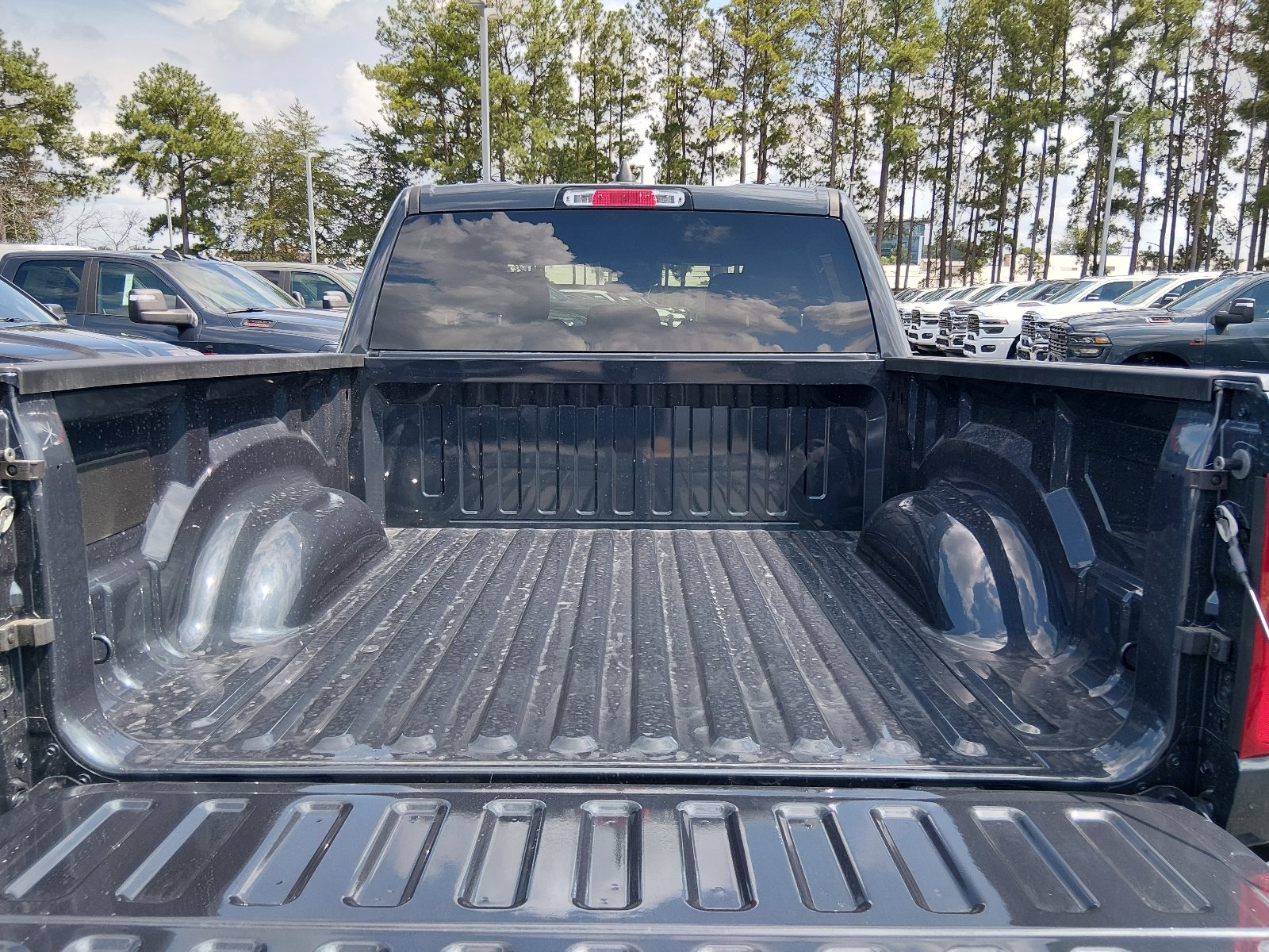 New 2026 Forged Blue Metallic Exterior Paint RAM Big Horn Crew Cab 4x2 5