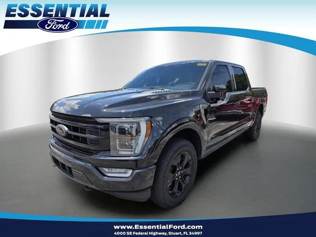 Certified Used 2023 Black Metallic Ford Platinum image 1