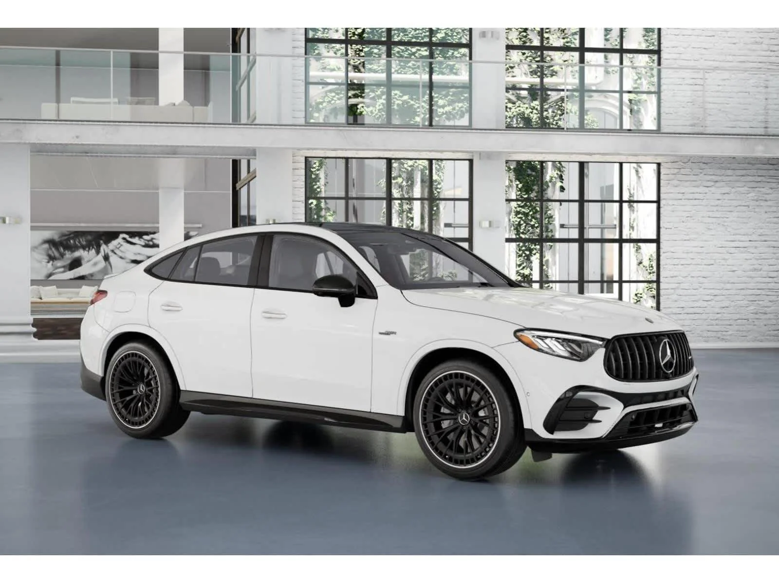 New 2026 Polar White Mercedes-Benz AMG® GLC 43 4MATIC Coupe image 11