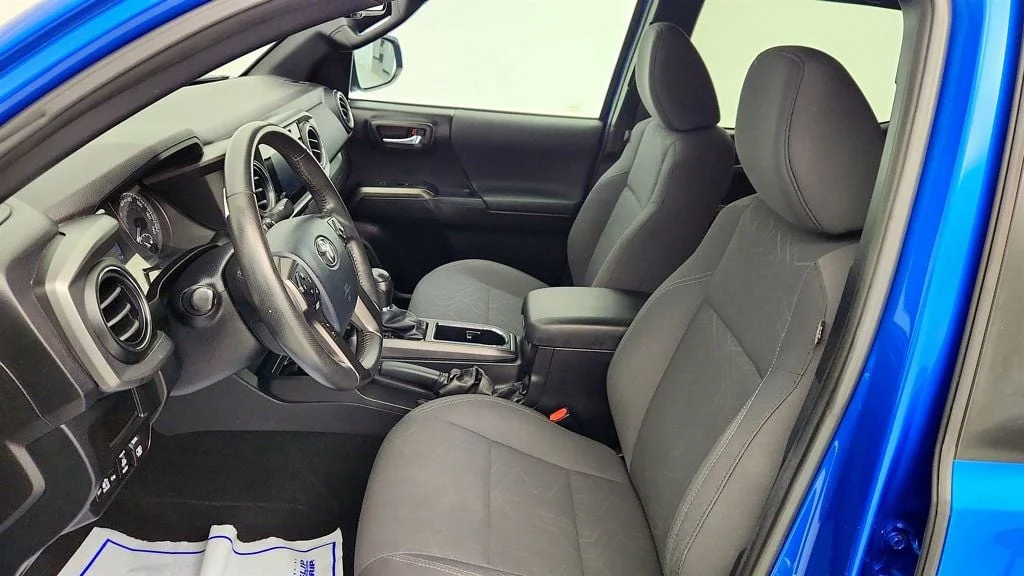 Used 2017 Blazing Blue Pearl Toyota TRD Off Road Double Cab 5