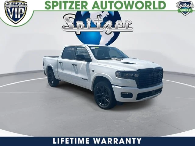 New 2027 Bright White Clear-Coat Exterior Paint RAM Laramie image 2