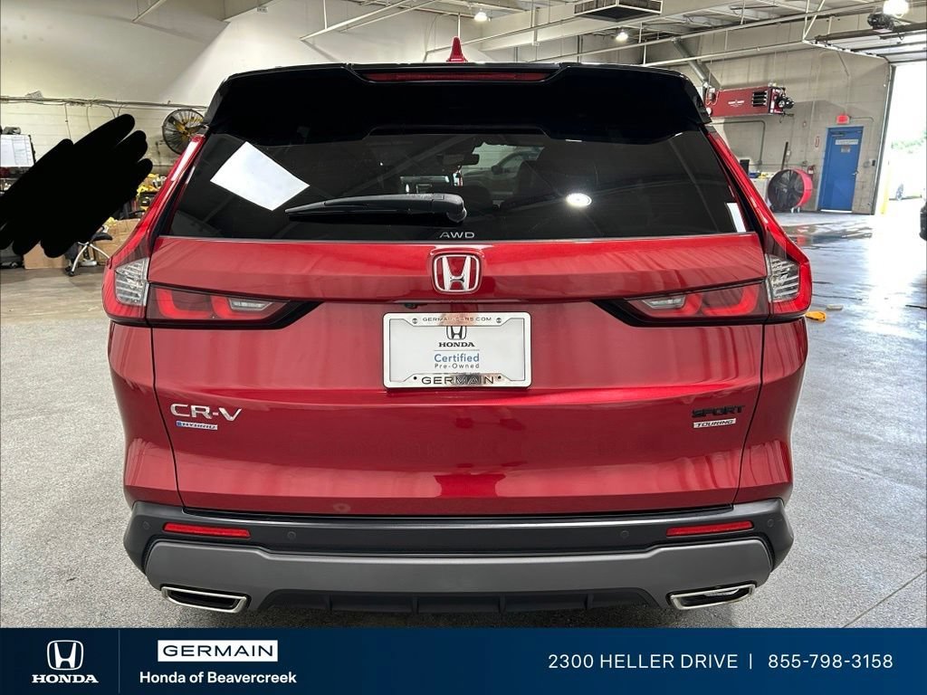 Certified Used 2023 Radiant Red Metallic Honda HYBRID AWD SP TRG image 38