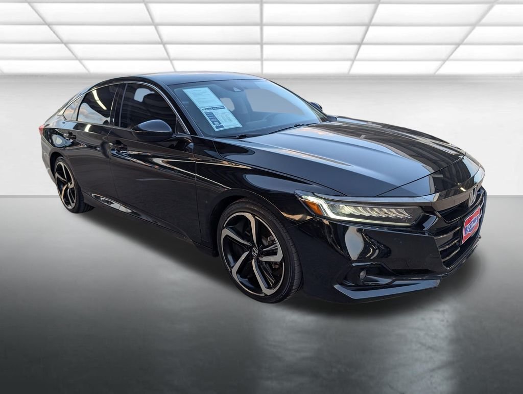 Used 2022 Black Honda Sport Special Edition image 1