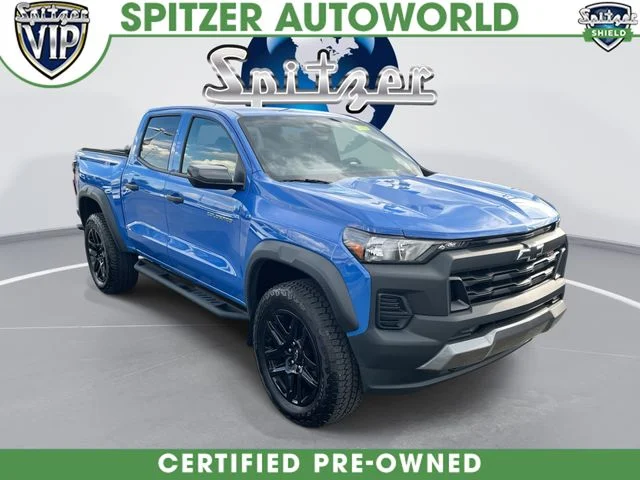 Used 2025 Blue Metallic Chevrolet Trail Boss image 1