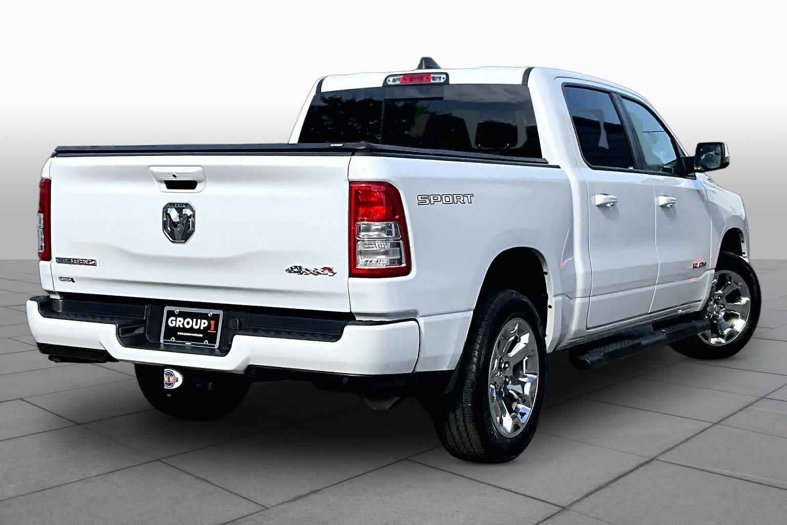 Used 2022 Bright White Clearcoat Ram Big Horn image 13