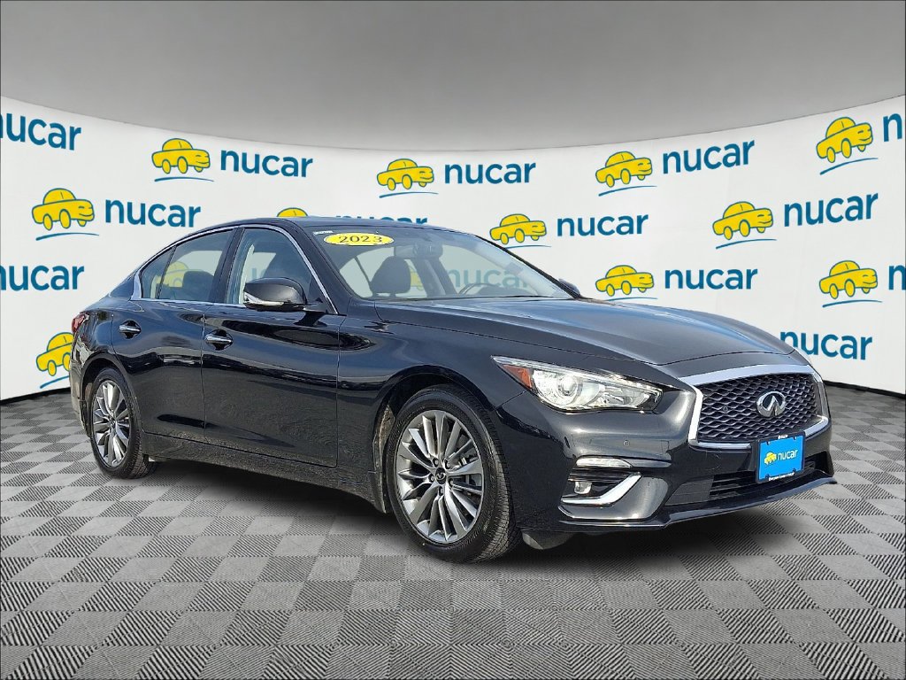 Used 2023 Black INFINITI LUXE image 1