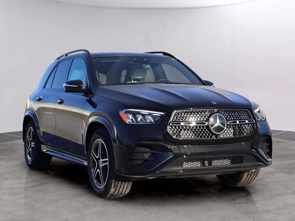 New 2026 Obsidian Black Metallic Mercedes-Benz GLE 350 image 3