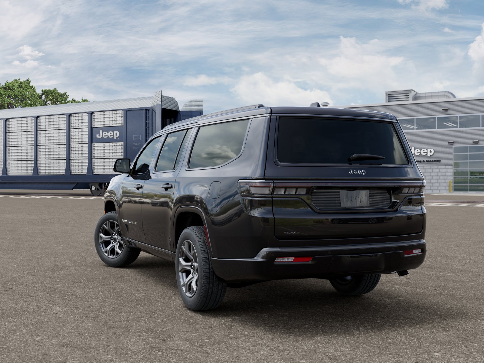 New 2026 High Gloss Black Exterior Paint Jeep Grand Wagoneer image 3