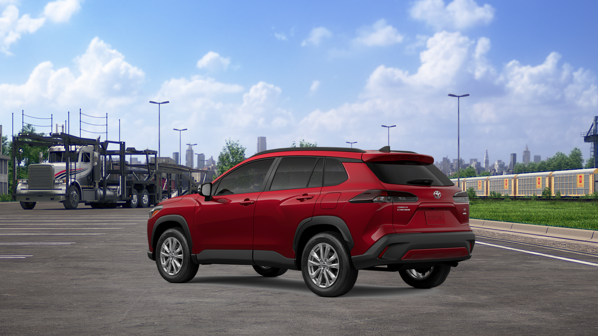 New 2026 Soul Red Crystal Toyota LE image 6