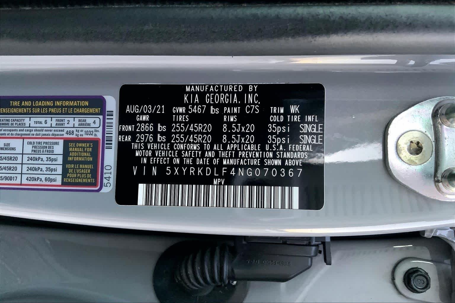 Used 2022 Wolf Gray Kia X-Line SX Prestige image 29