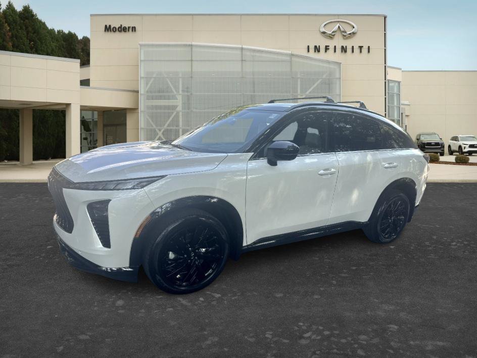 New 2027 Radiant White/Black Obsidian INFINITI SPORT image 1