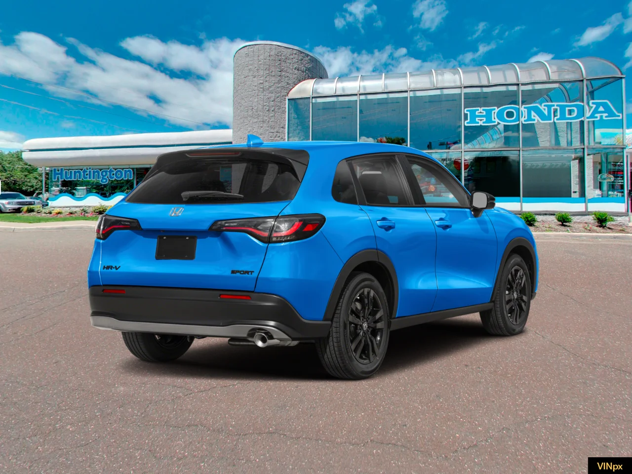 New 2027 Blue Honda Sport AWD image 2