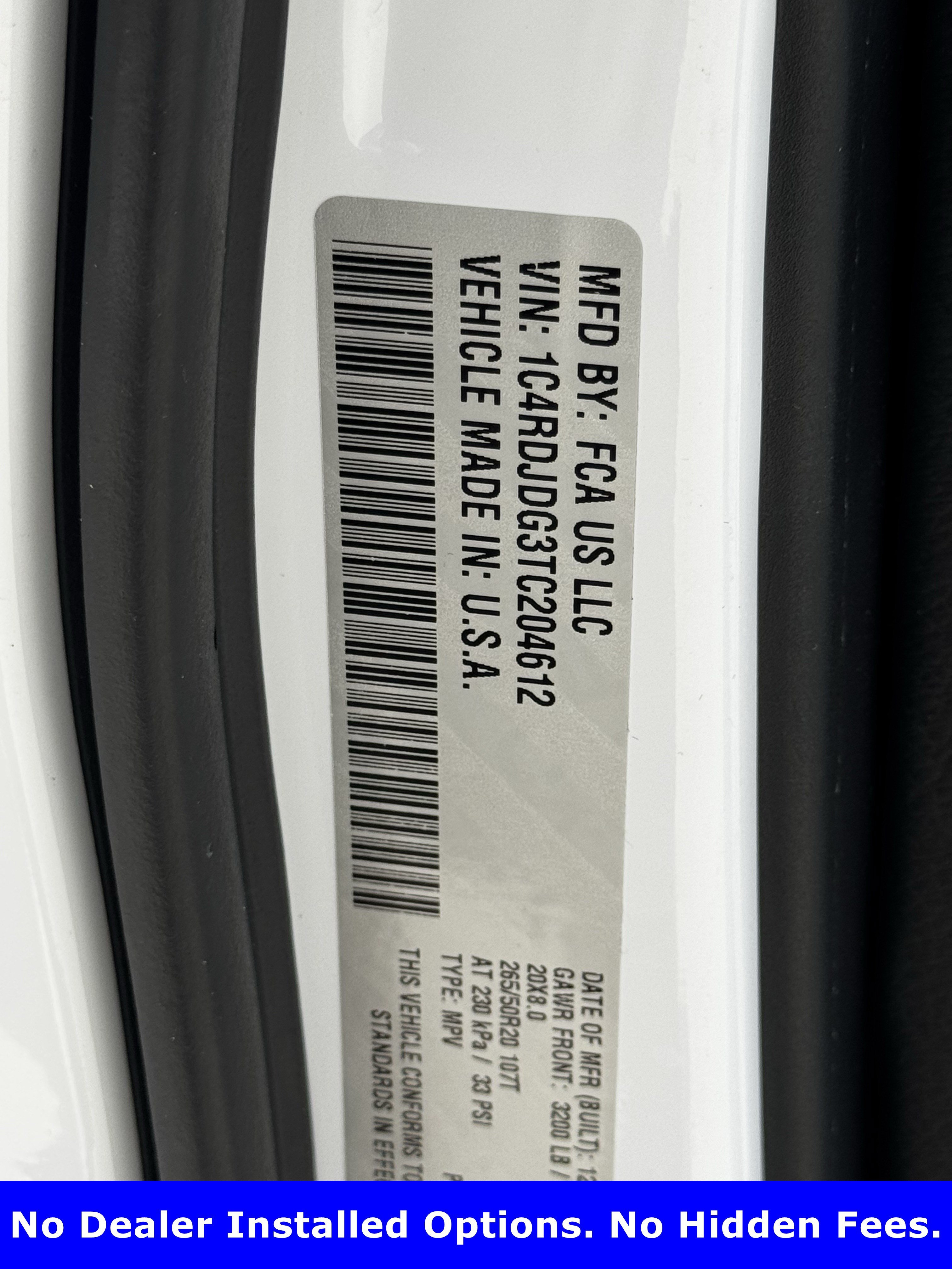 Used 2026 White Knuckle Clearcoat Dodge GT image 31