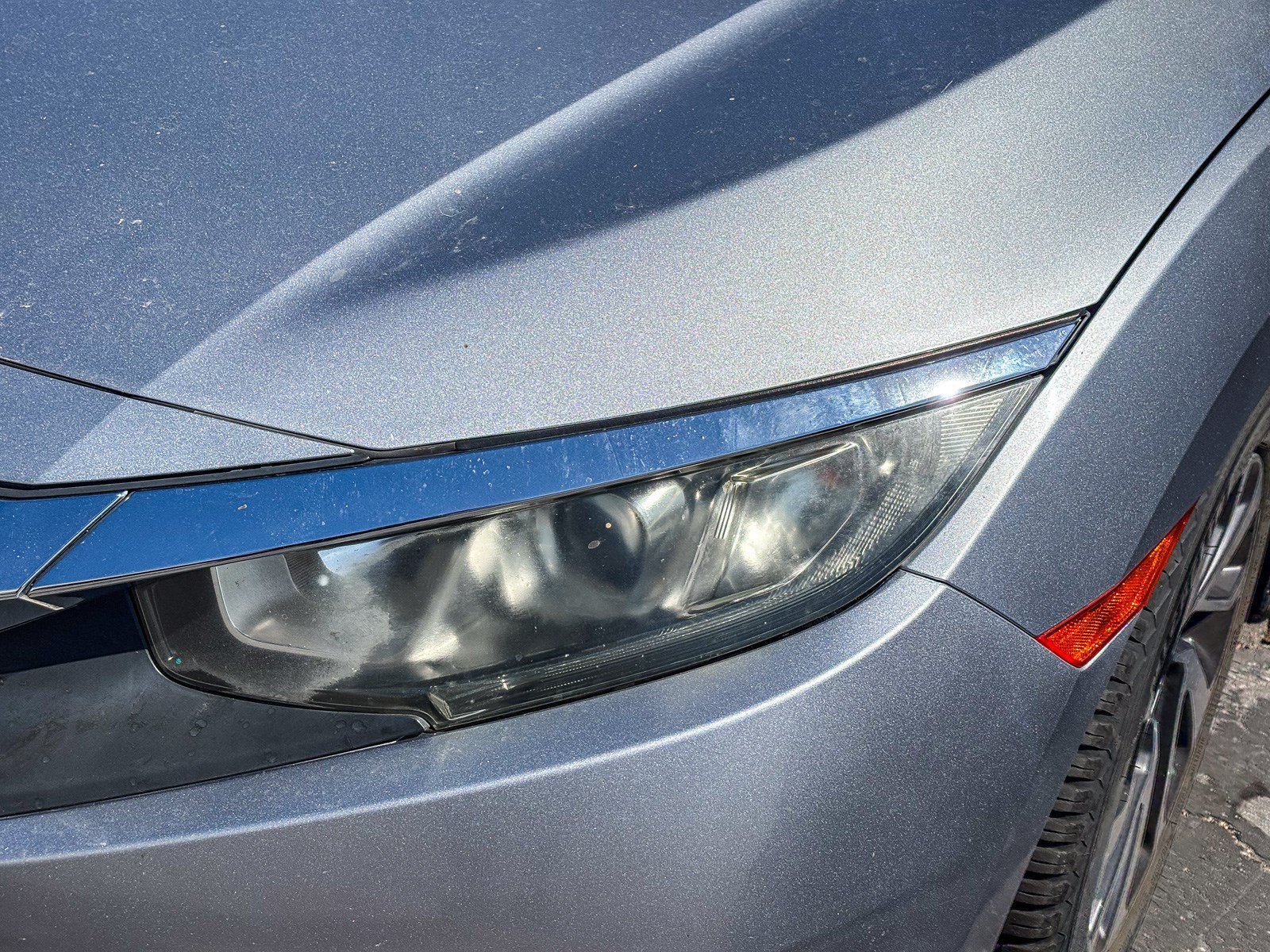 Used 2017 Lunar Silver Metallic Honda EX image 7