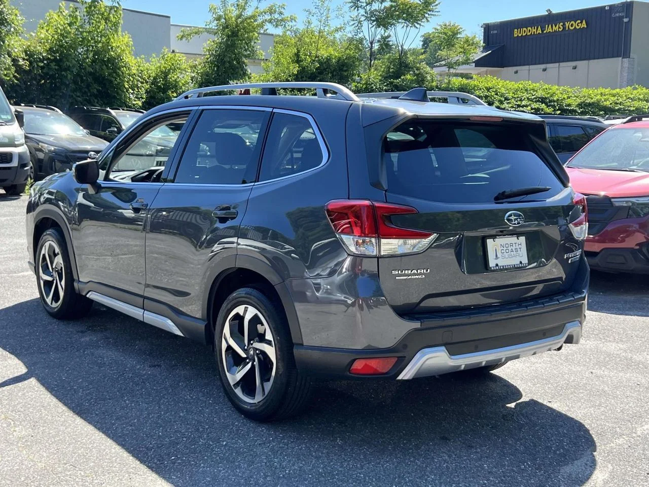 Used 2023 Magnetite Gray Metallic Subaru Touring image 5