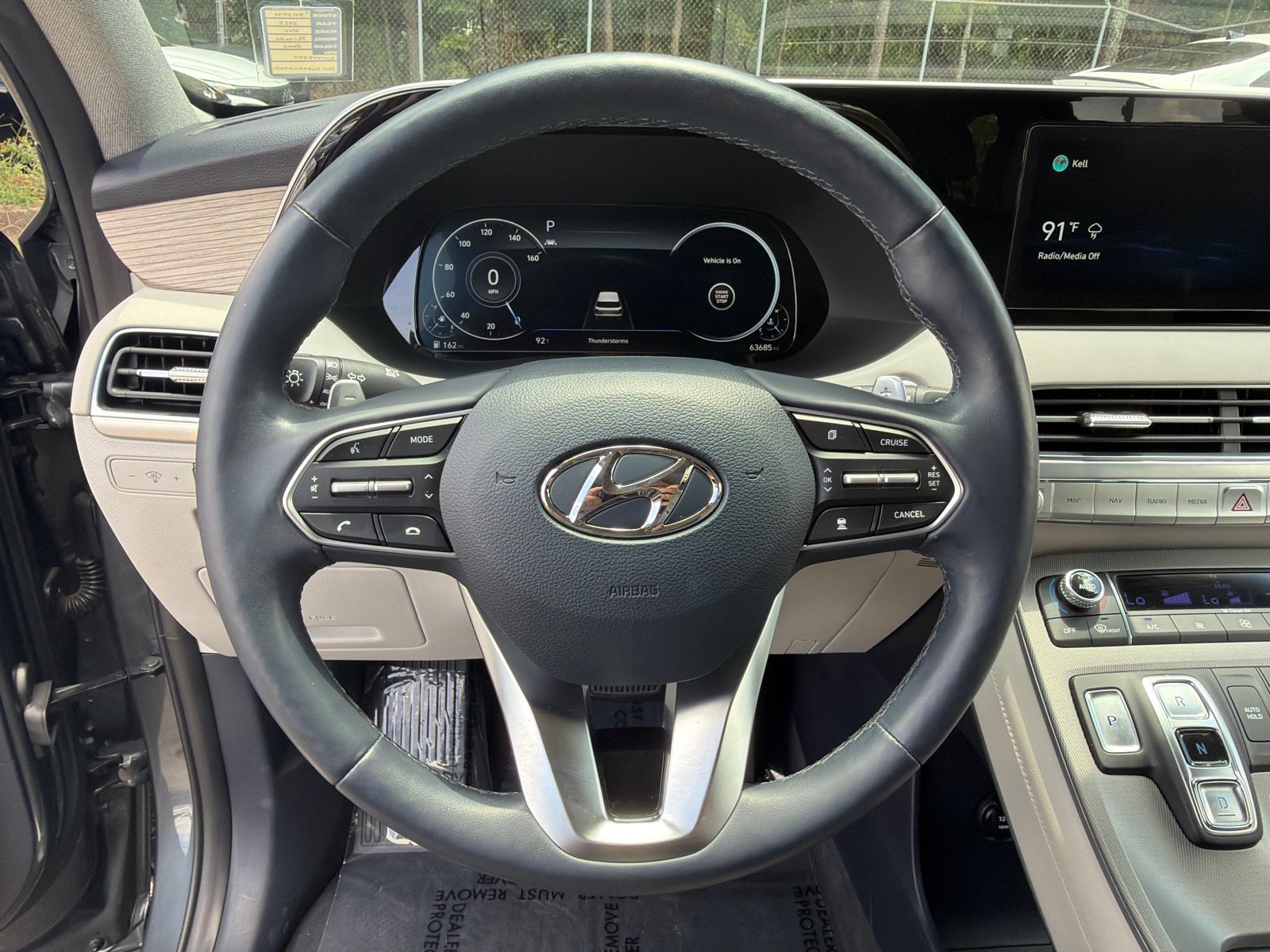 Used 2022 Steel Graphite Hyundai Limited image 25